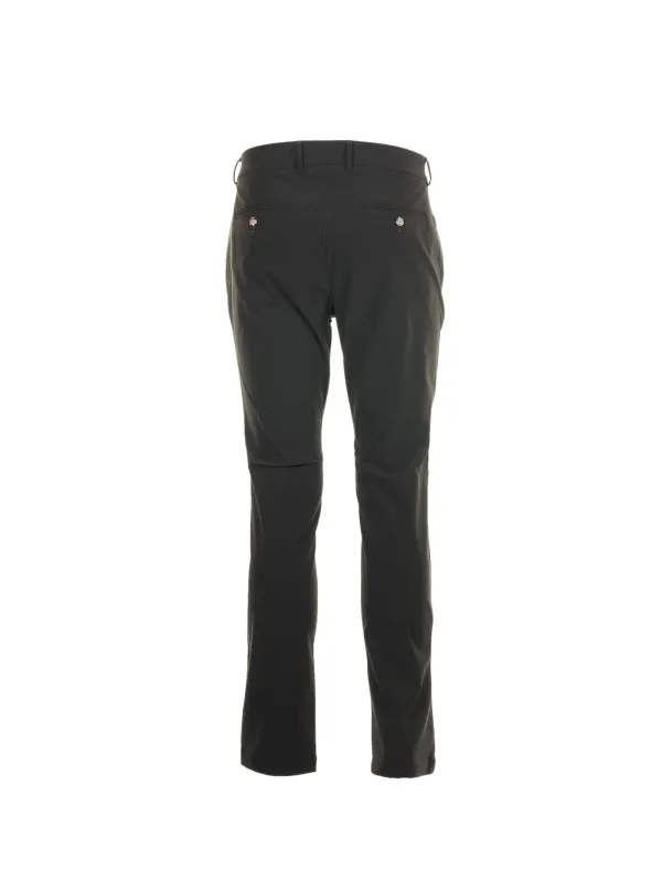 Black chino pants