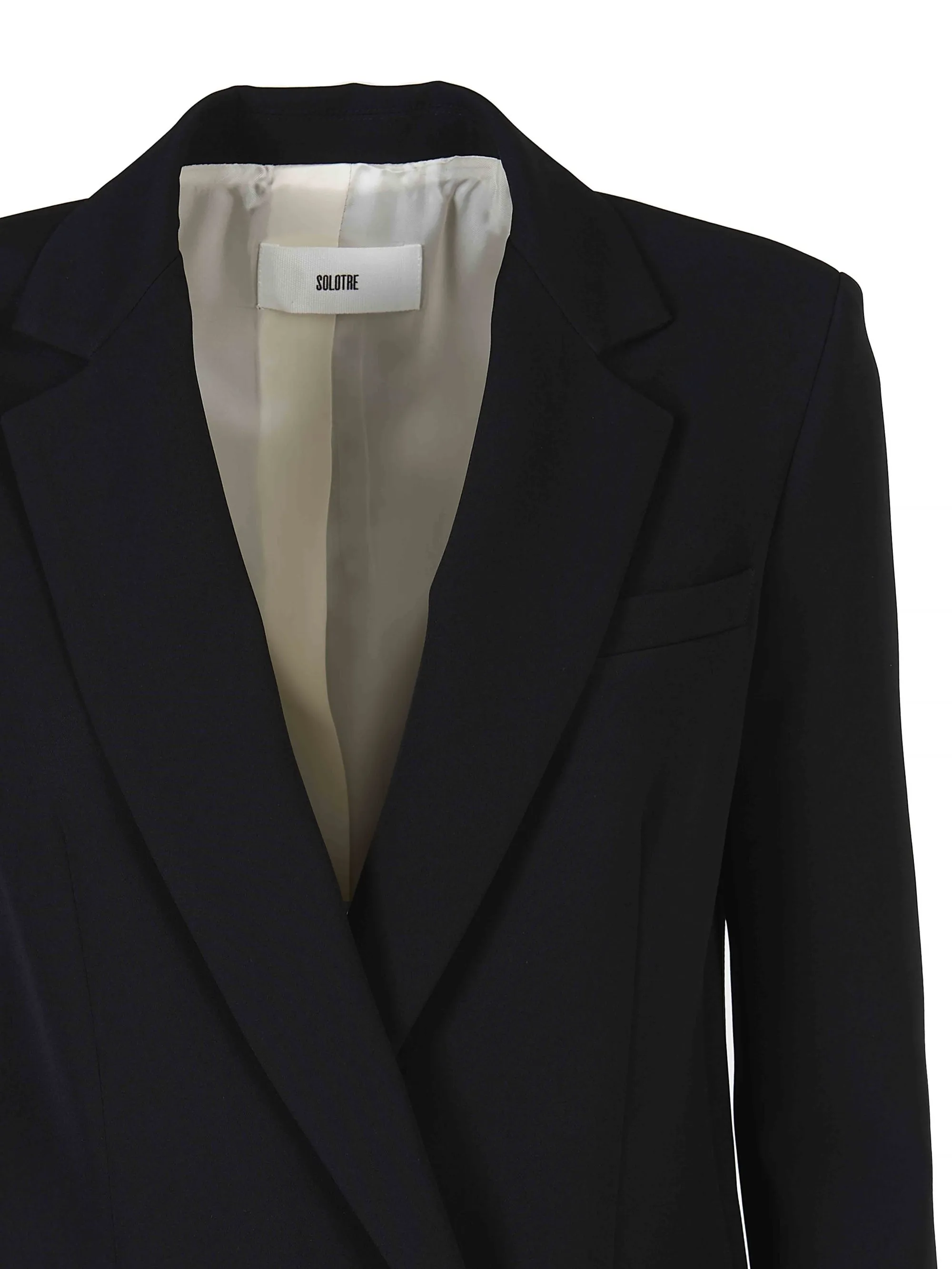 BLAZER NERO DOPPIPETTO