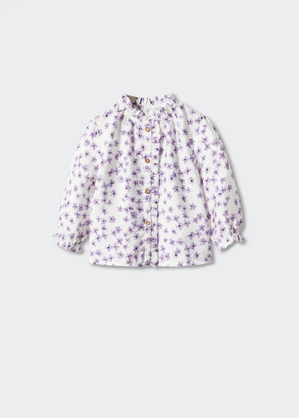 Blusa stampa fiori