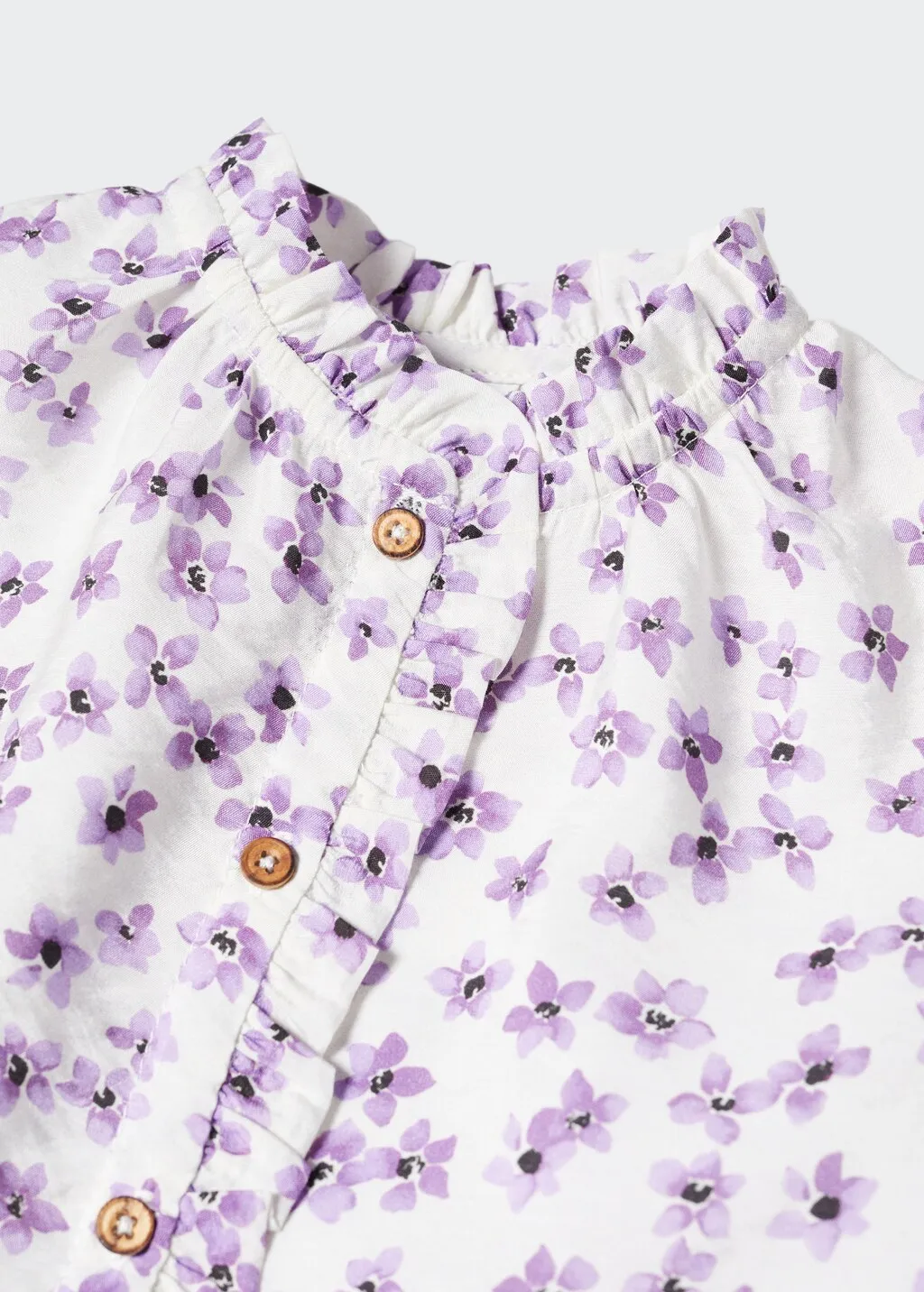 Blusa stampa fiori