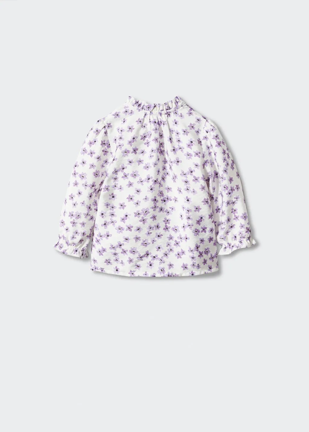 Blusa stampa fiori