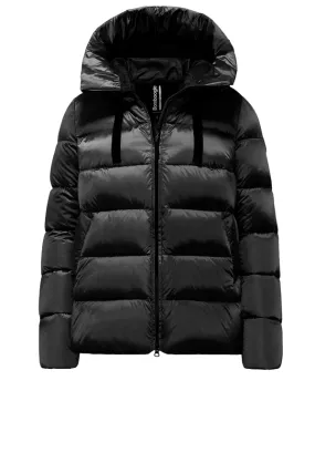 Bomboogie women's down jacket in shiny nylon Rome GW6012TDLC3 90 black