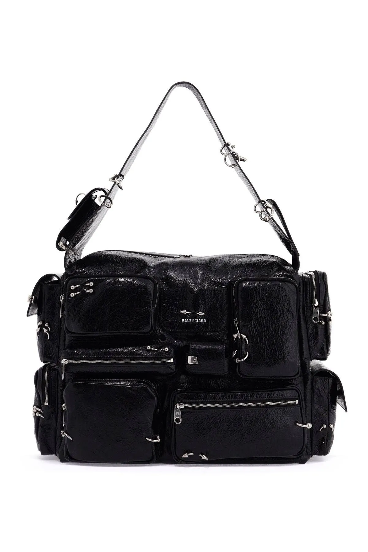 Borsa Sling Superbusy grande con piercing