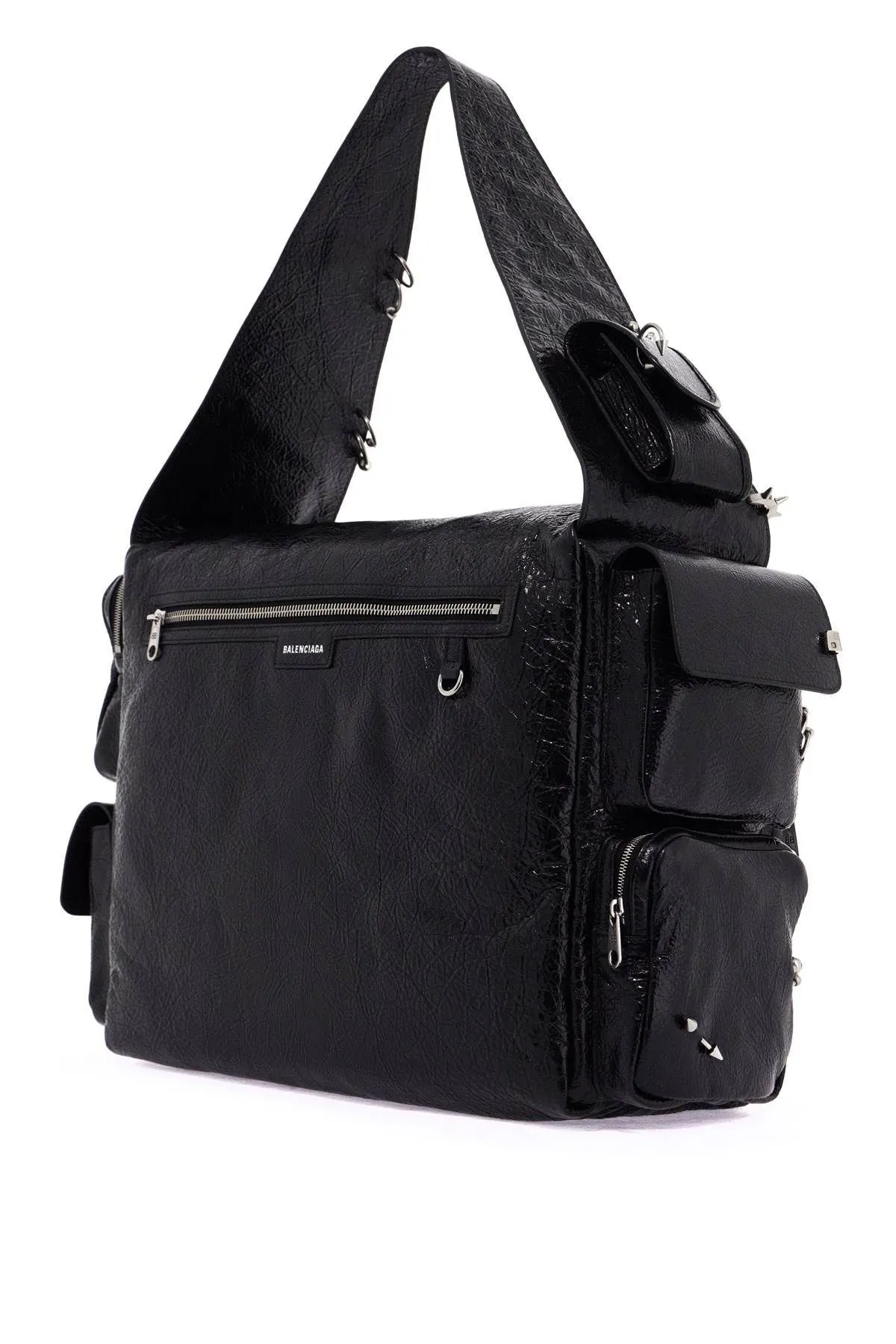 Borsa Sling Superbusy grande con piercing