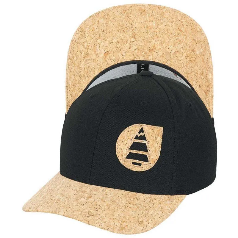 Cappello da baseball con linee dell'immagine (nero)