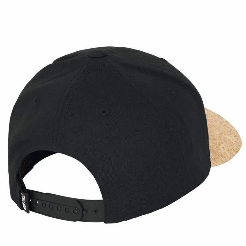 Cappello da baseball con linee dell'immagine (nero)