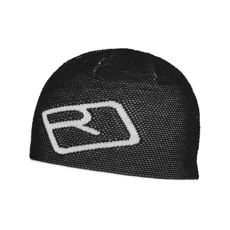 Cappello Ortovox Merino Logo Knit (nero corvino)