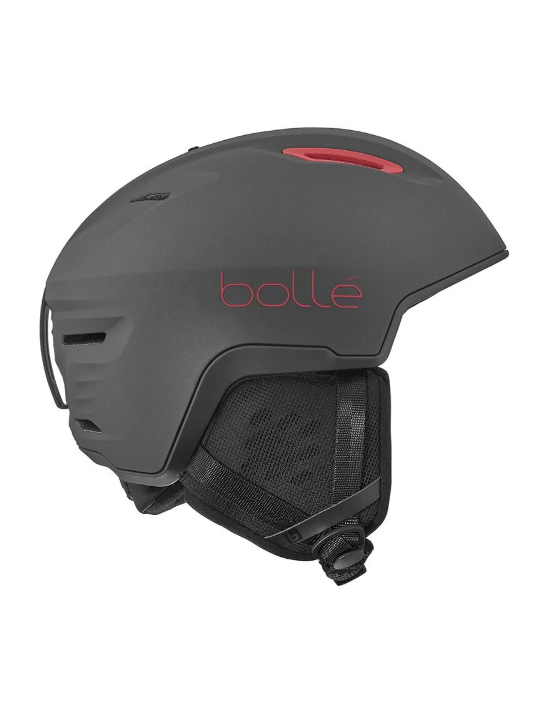 Casco da sci Bollé Atmos Mips rosso titanio opaco