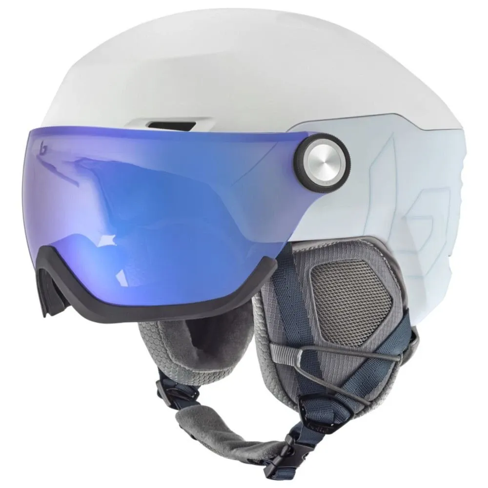 Casco da sci Bollé V-Ryft Pure Pearl Matte Photochromic