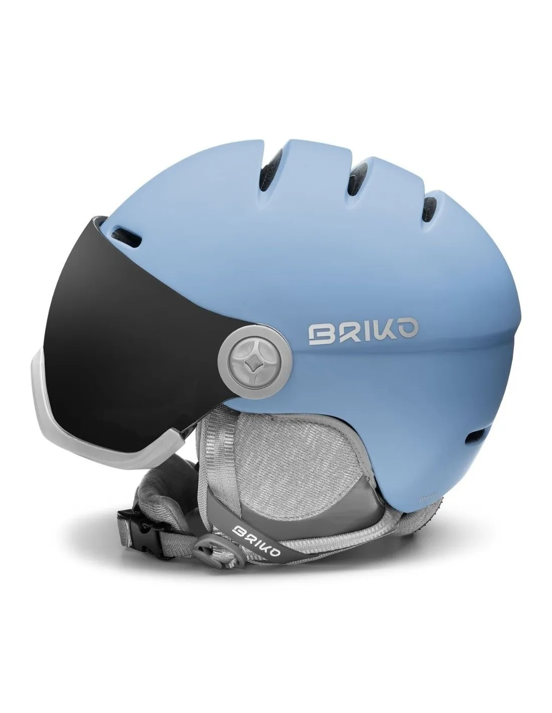 Casco da sci Briko Blenda Visor Cerulean Blue