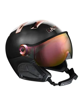 Casco Sci Kask Visiera Cromata Nero / Oro Rosa