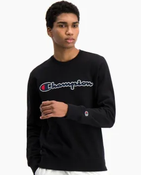 CHAMPION Felpa Logo Black 214188