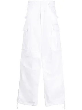   Darkpark  Pantalone cargo bianco  