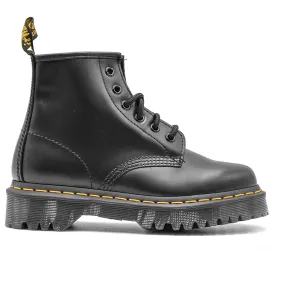 Dr. Martens 101 Bex Nero Stivaletti Donna Nato Per Agenti Polizia