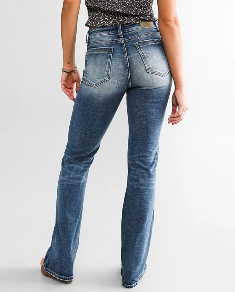 Factory Direct Sales    And  Women's Jeans Temperament Versatile Washed Casual Pants Denim Trousers