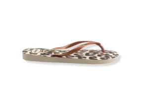 HAVAIANAS Slim Animal Infradito Donna Beige Rose Gold 4103352