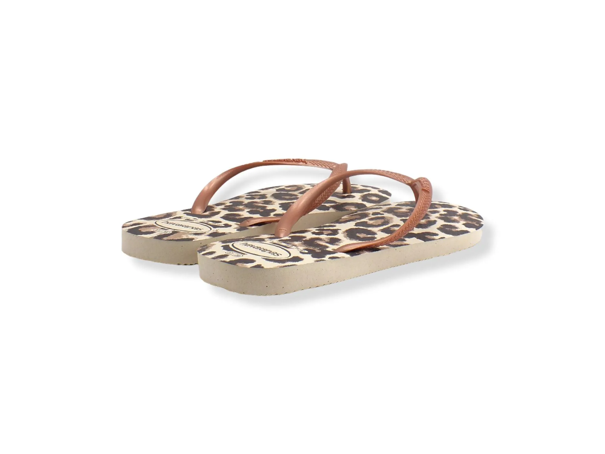 HAVAIANAS Slim Animal Infradito Donna Beige Rose Gold 4103352