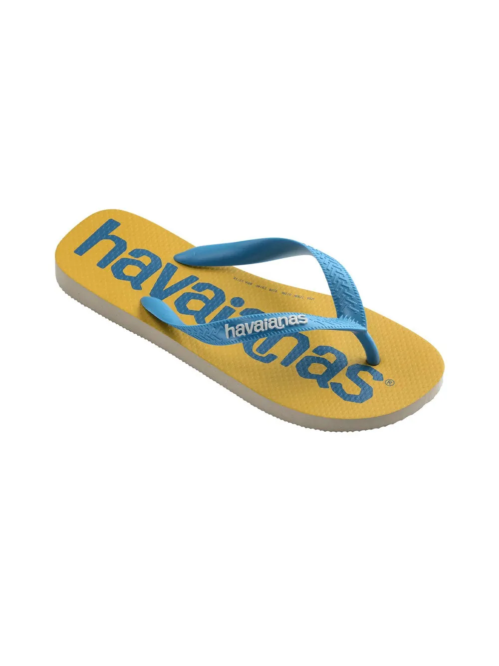 Infradito HAVAIANAS Uomo HAV TOP LOGOMANIA 2 Giallo