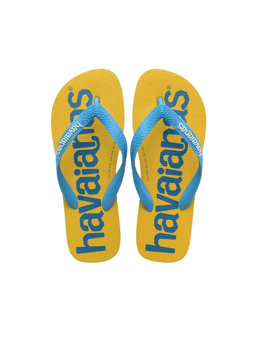 Infradito HAVAIANAS Uomo HAV TOP LOGOMANIA 2 Giallo