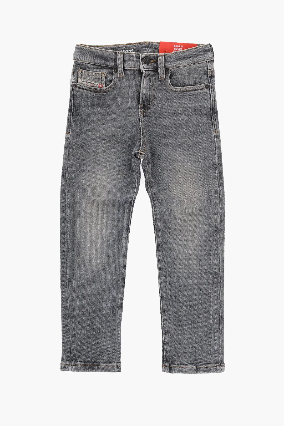 Jeans 2020 D-VIKER-J in Cotone Stretch a Vita Media