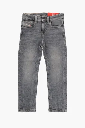 Jeans 2020 D-VIKER-J in Cotone Stretch a Vita Media