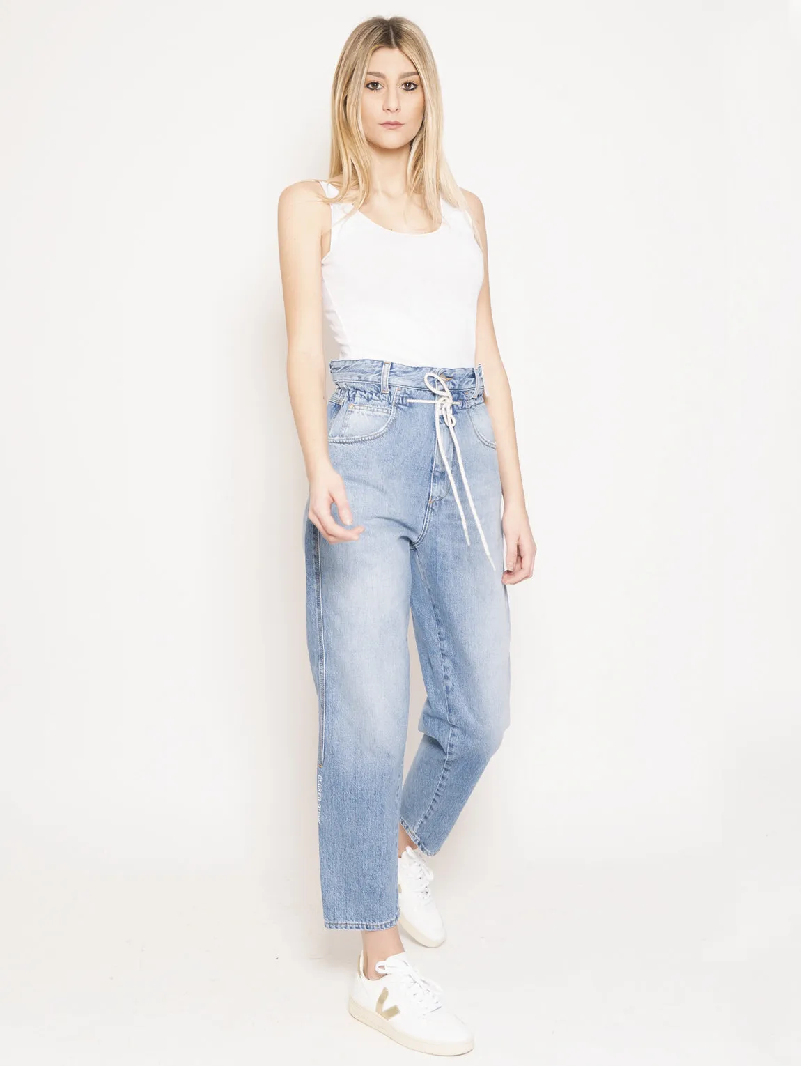 Jeans con Coulisse Lexi Blu