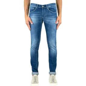 Jeans DONDUP George UP232 in Denim Stretch Lavaggio Medio