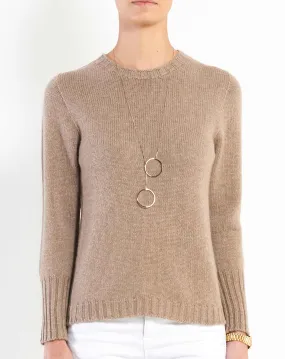 Maglione Cashmere Donna Ampio Girocollo