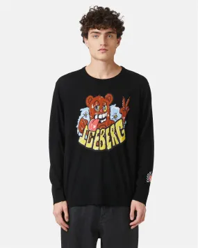 Maglione con grafiche cartoon