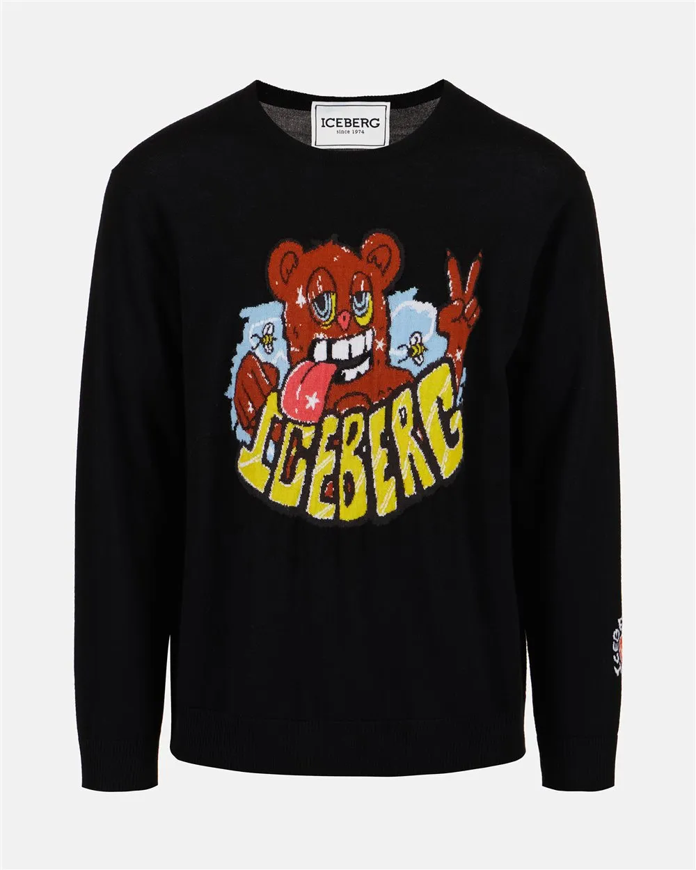 Maglione con grafiche cartoon