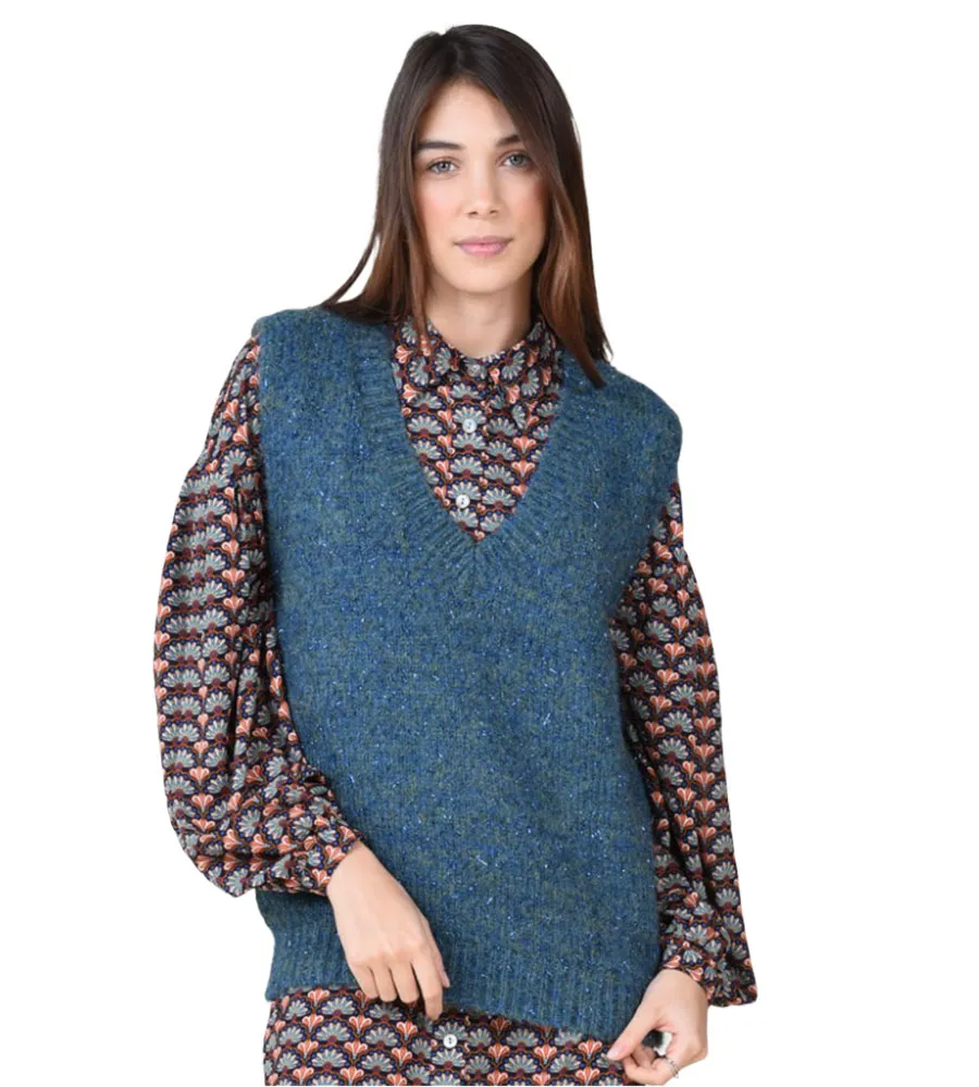 Maglione Gilet Donna Molly Bracken