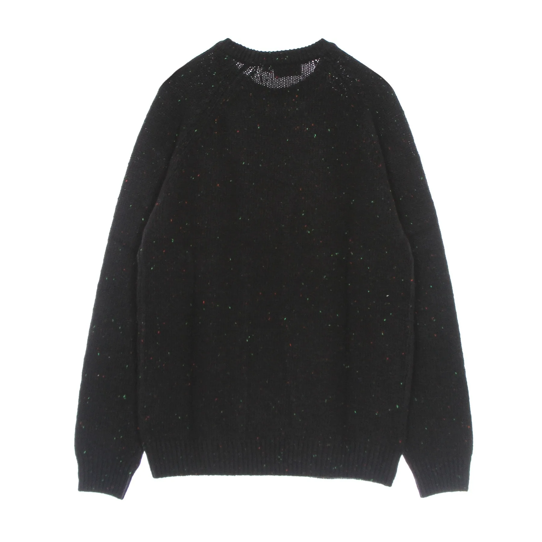 Maglione Uomo Anglistic Sweater Speckled Black