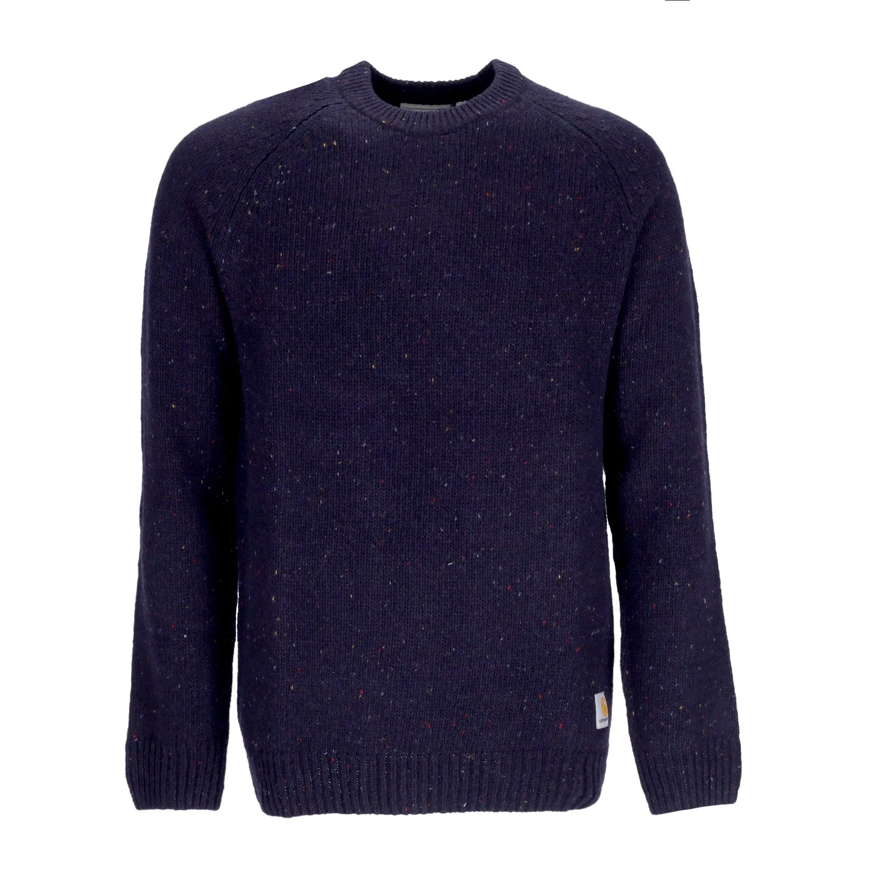 Maglione Uomo Anglistic Sweater Speckled Dark Navy Heather