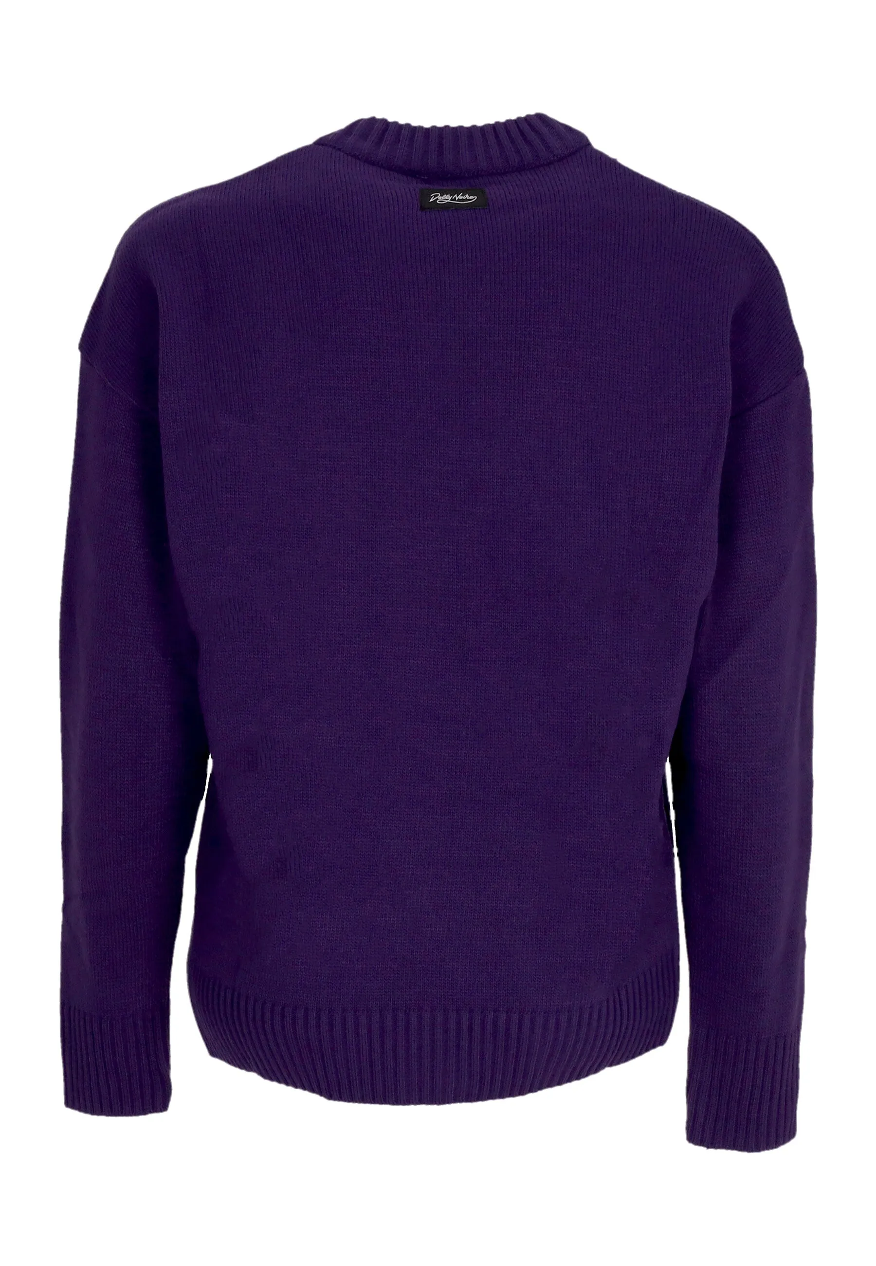 Maglione Uomo Druid Skull Sweater Purple Dust