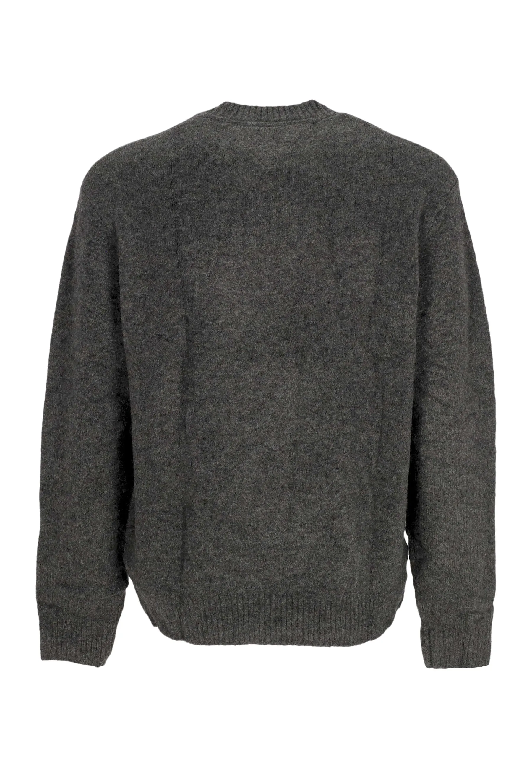 Maglione Uomo Melange Flag Sweater New Charcoal Melange