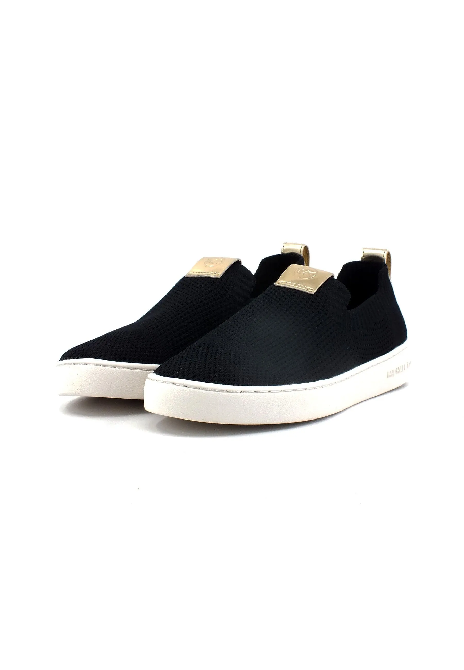 MICHAEL KORS Juno Knit Slip On Sneaker Donna Black 43R3JUFSBD