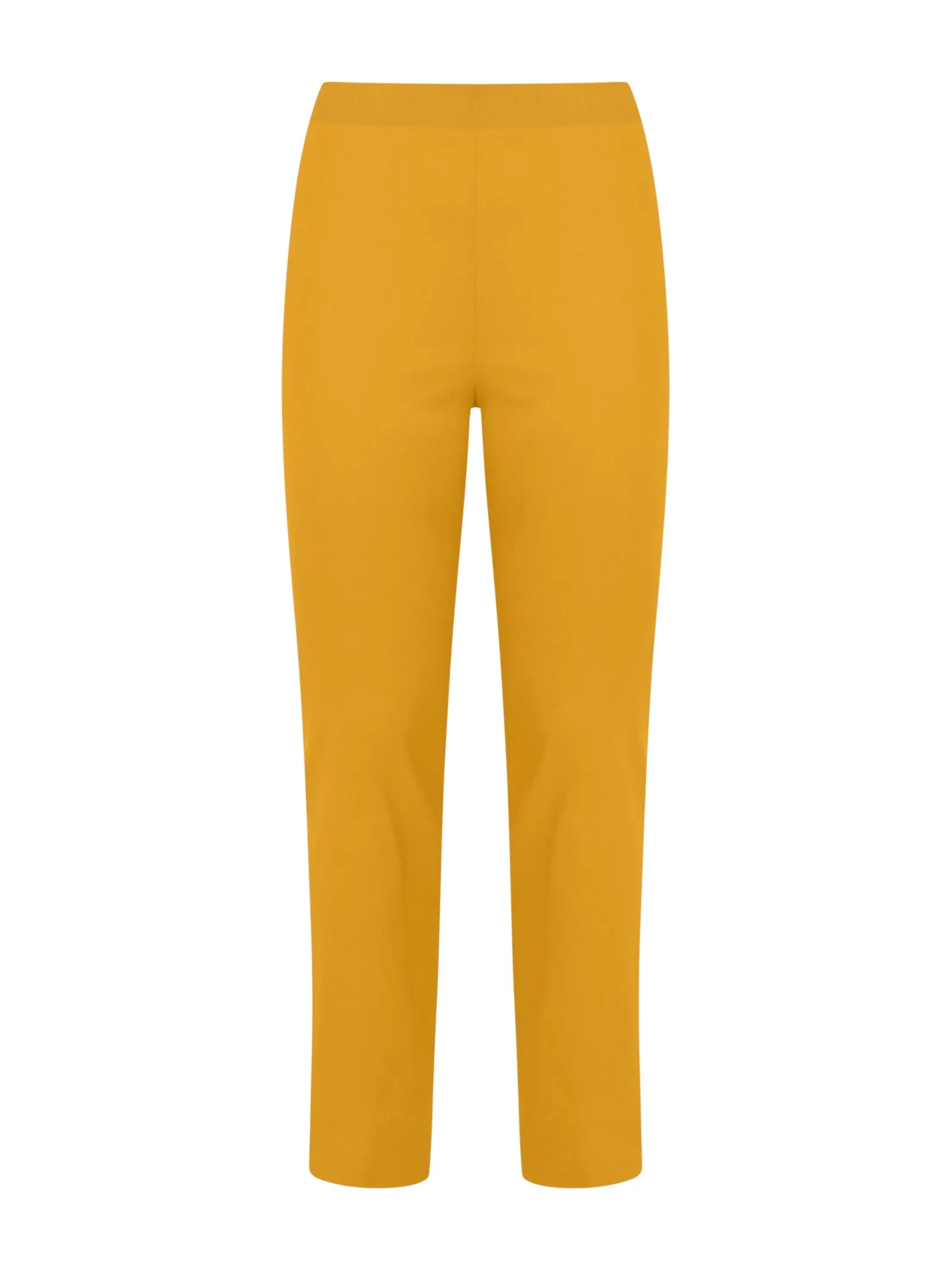 Pantalone capri con spacchetti in Super Fresh - Golden Spice