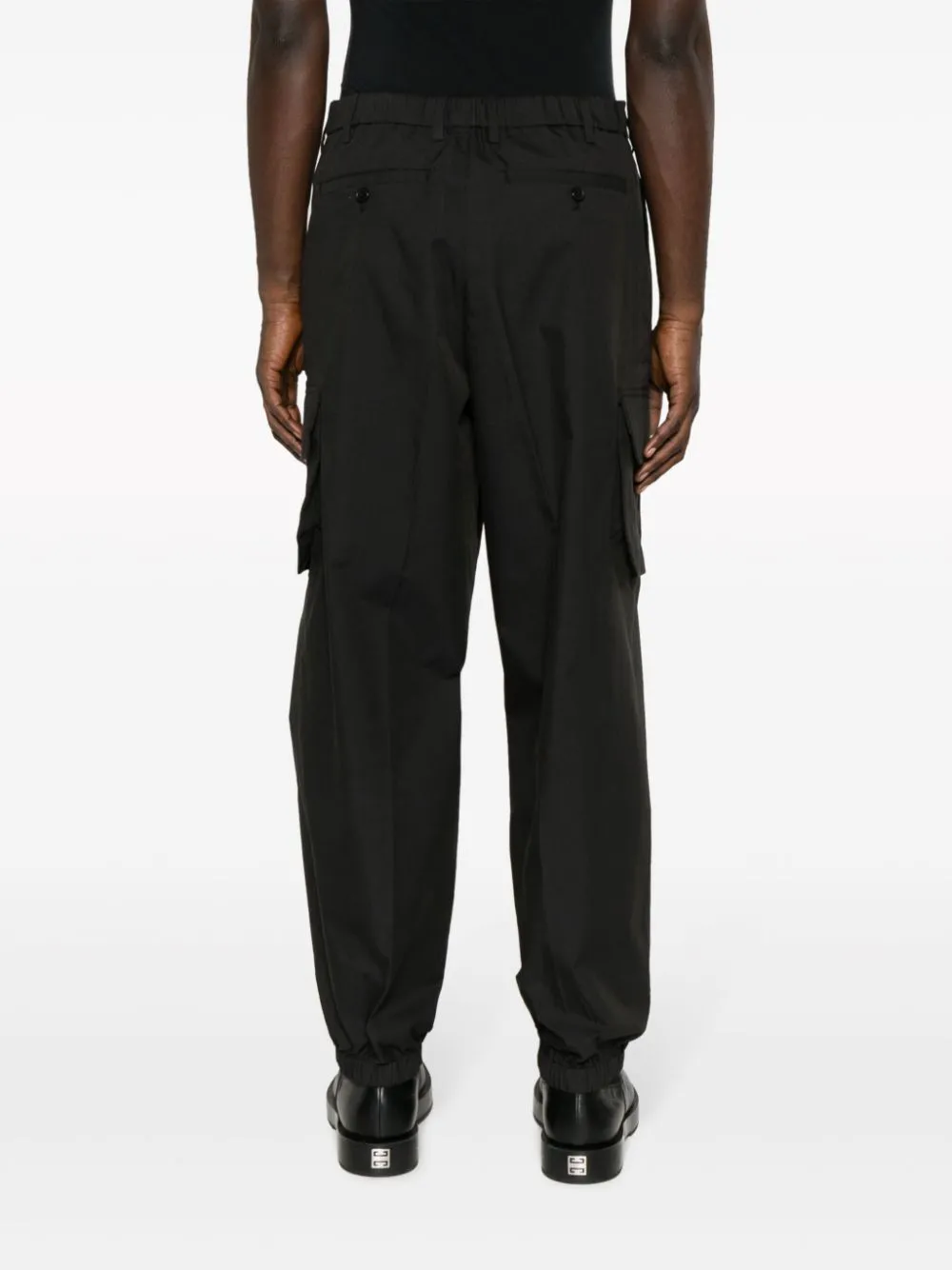 pantalone cargo nero