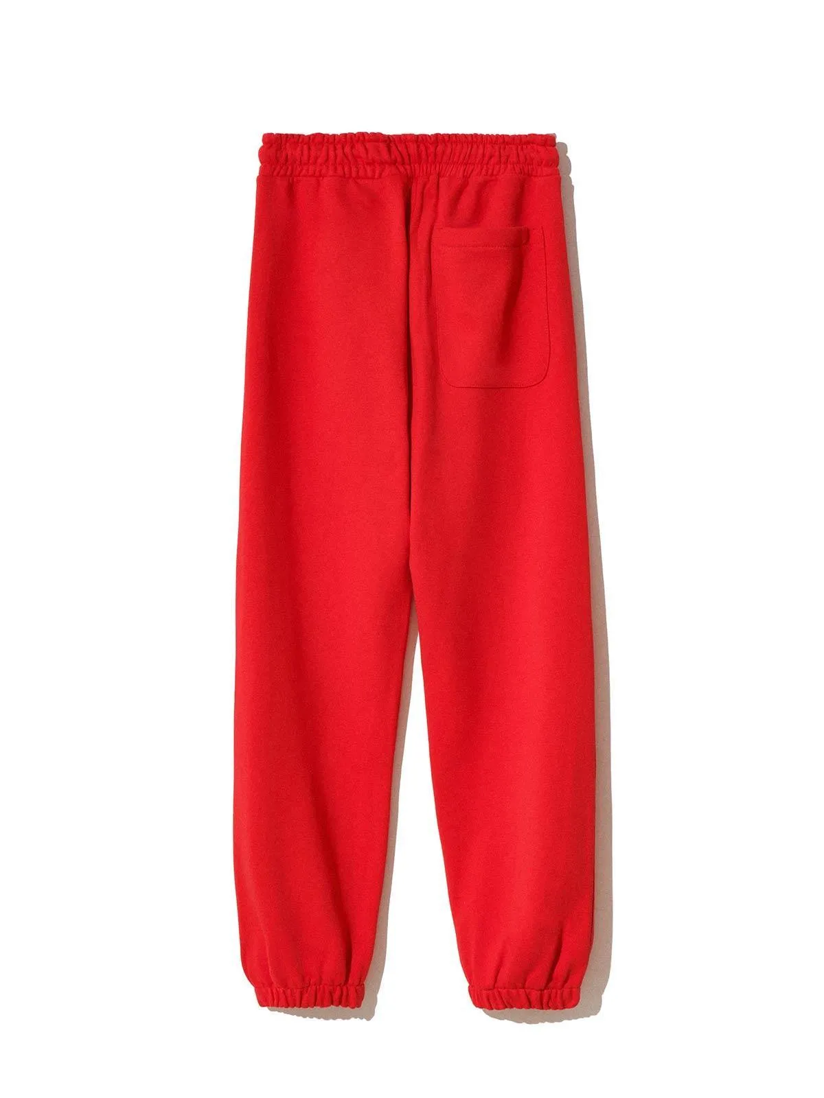 Pantalone corsivo rosso