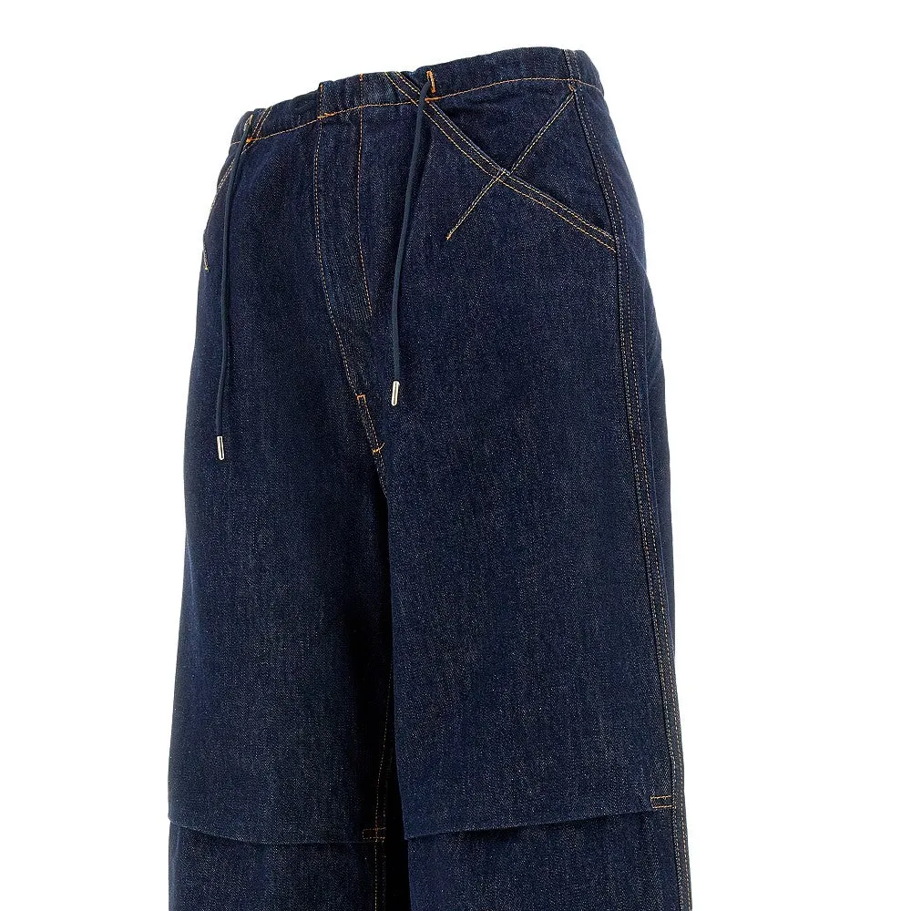 Pantalone 'Daisy' in Raw Denim