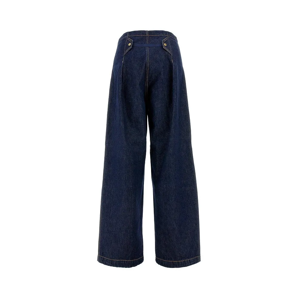 Pantalone 'Daisy' in Raw Denim