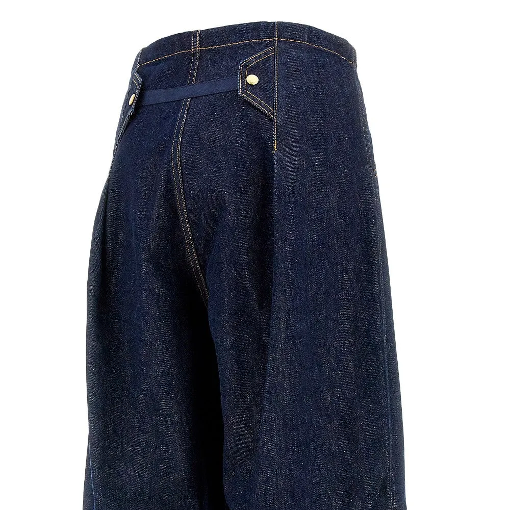 Pantalone 'Daisy' in Raw Denim