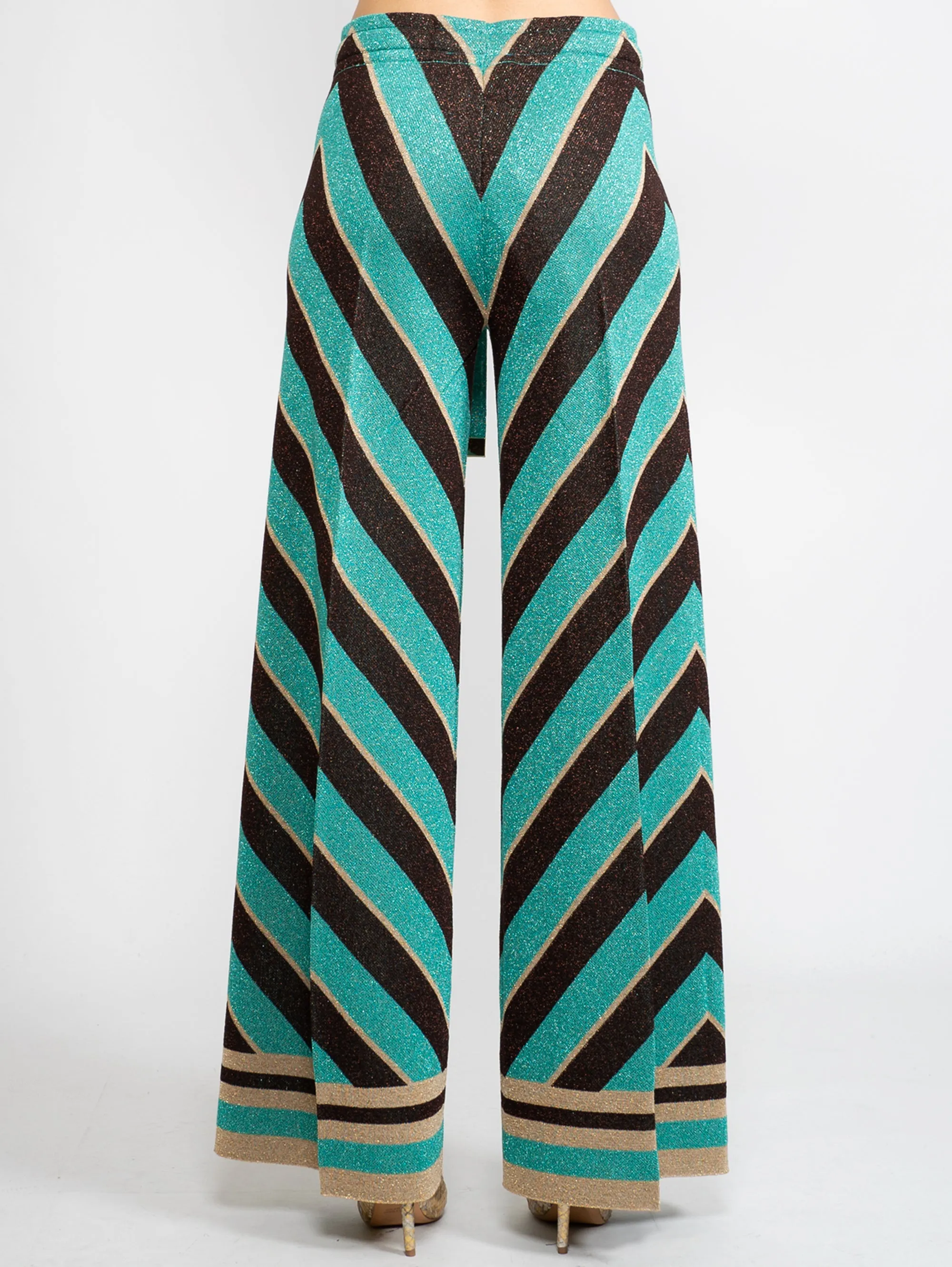 Pantalone in Lurex Multicolor