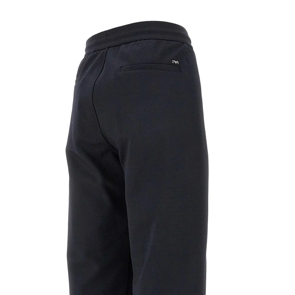 Pantalone in twill elasticizzato