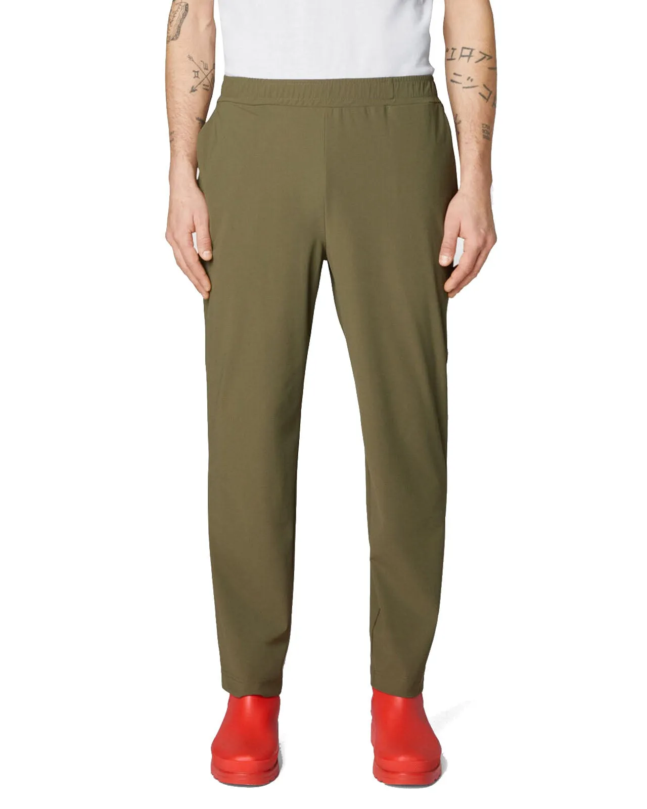 Pantalone Michael verde oliva