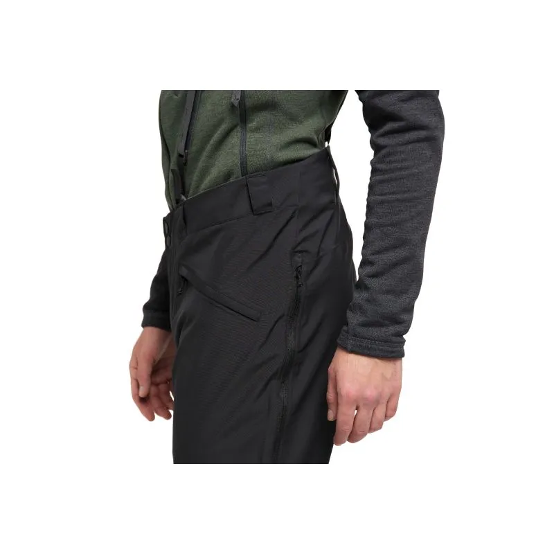 Pantaloni da sci da uomo Haglöfs Lumi Form (true Black)