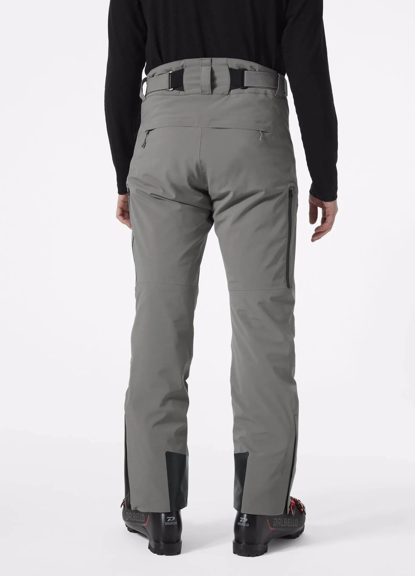 PANTALONI DA SCI DA UOMO HELLY HANSEN ALPHA LIFALOFT CONCRETE 65761 876