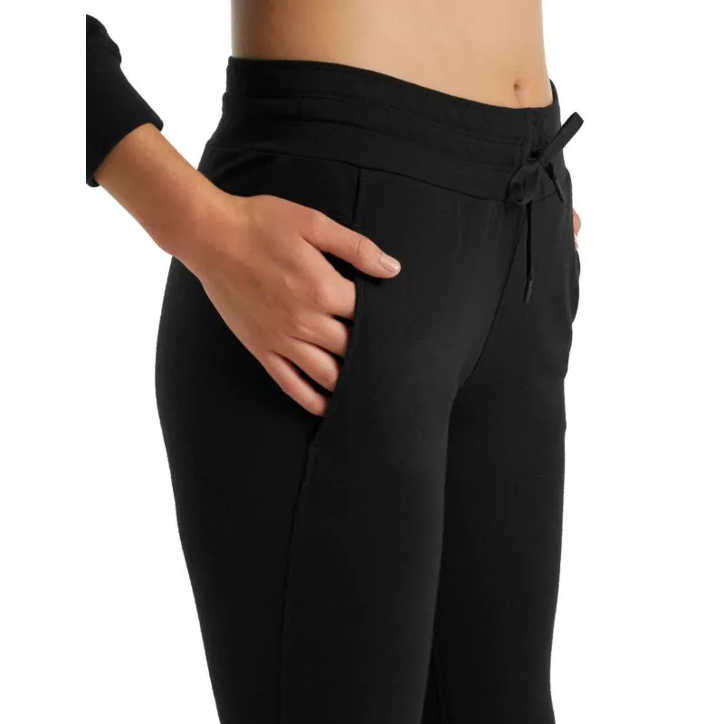 Pantaloni Icebreaker Crush da donna (nero)