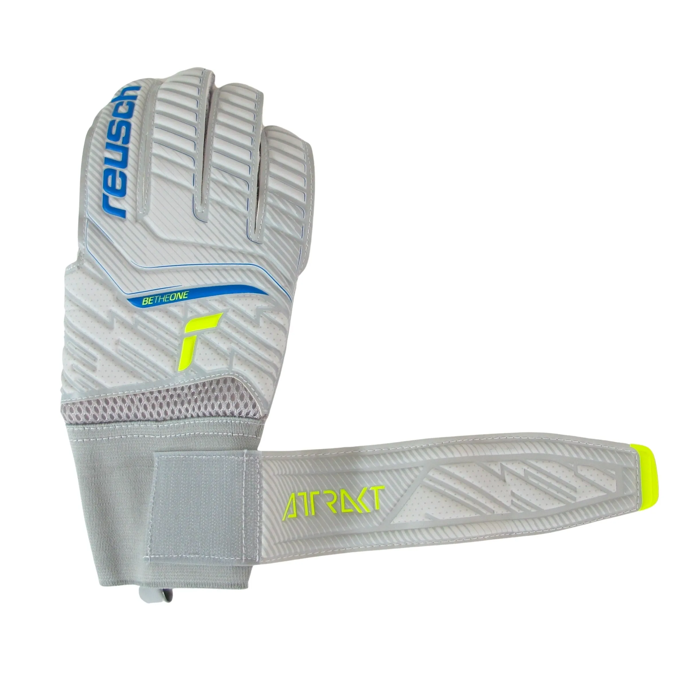 REUSCH guanti portiere ATTRAKT GRIP 5270815 6016 GRIGIO AZZURRO luglio 2022