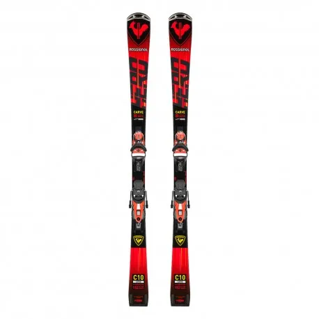 Rossignol Hero Carve con attacco Nx12 Konect Gw - Sci Alpino Uomo